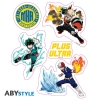 My Hero Academia - Heroes Villains - Arkusz naklejek