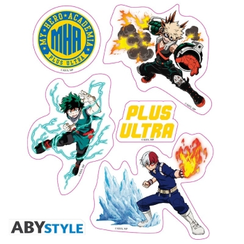 My Hero Academia - Heroes Villains - Arkusz naklejek