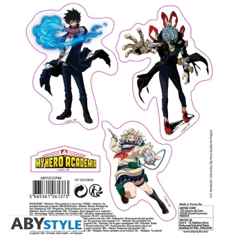 My Hero Academia - Heroes Villains - Arkusz naklejek