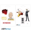 One-Punch Man - Saitama and Icons - Arkusz naklejek