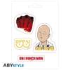 One-Punch Man - Saitama and Icons - Arkusz naklejek