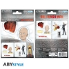 One-Punch Man - Saitama and Icons - Arkusz naklejek