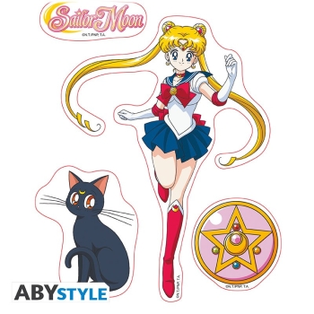 Sailor Moon - Arkusz naklejek