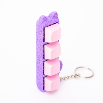 Klikacz - Cat Purple (Quadruple Ver.) - Brelok