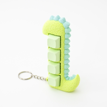 Klikacz - Dino Green (Quadruple Ver.) - Brelok