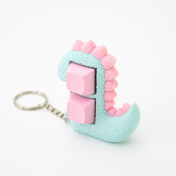 Klikacz - Dino Turquoise (Double Ver.) - Brelok