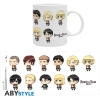 Attack on Titan - All Chibis - Kubek 320 ml