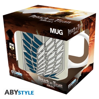 Attack on Titan - Badge - Kubek 320 ml