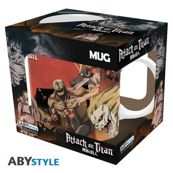 Attack on Titan - Battle scene season 4 - Kubek 320 ml