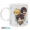 Attack on Titan - Chibi Trio - Kubek 320 ml
