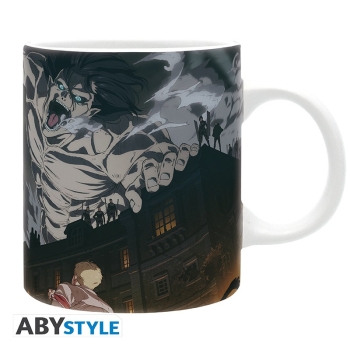 Attack on Titan - S4 key art - Kubek 320 ml