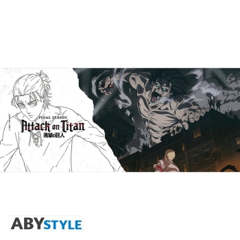 Attack on Titan - S4 key art - Kubek 320 ml