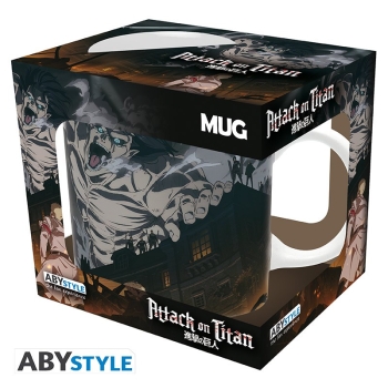Attack on Titan - S4 key art - Kubek 320 ml