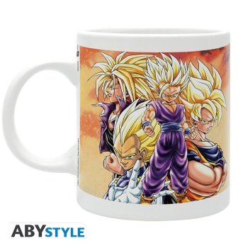 Dragon Ball - DBZ/Super Saiyans - Kubek 320 ml