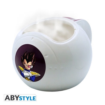 Dragon Ball - Vegeta Spaceship - Kubek 3D