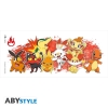 Pokemon - Fire Starters White - Kubek 320 ml