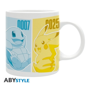 Pokemon - Pikachu & Kanto Starters - Kubek 320 ml