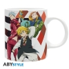 The Seven Deadly Sins - Meliodas,Ban,King - Kubek 320 ml