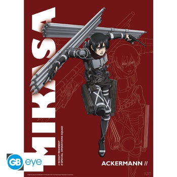 Attack on Titan - Set 1 - Zestaw plakatów (52 x 38 cm)