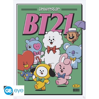 BT21 - BT21 Vintage Univertar 2 - Zestaw plakatów (52 x 38 cm)