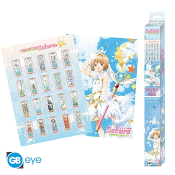 Cardcaptor Sakura - Artworks - Zestaw plakatów (52 x 38 cm)