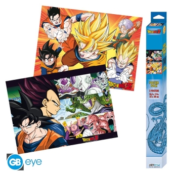 Dragon Ball - Saiyans - Zestaw plakatów (52 x 38 cm)