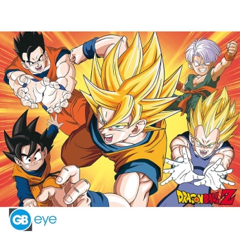 Dragon Ball - Saiyans - Zestaw plakatów (52 x 38 cm)