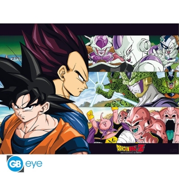 Dragon Ball - Saiyans - Zestaw plakatów (52 x 38 cm)