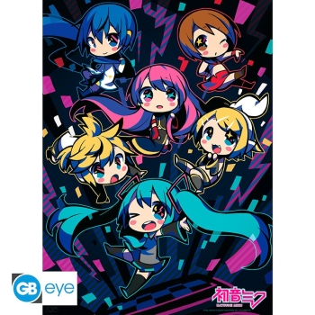 Vocaloid - Hatsune Miku - Zestaw plakatów (52 x 38 cm)