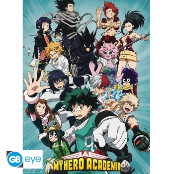 My Hero Academia - Artworks - Zestaw plakatów (52 x 38 cm)