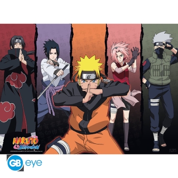 Naruto Shippuden - Konoha Ninjas & Deserters - Zestaw plakatów (52 x 38 cm)