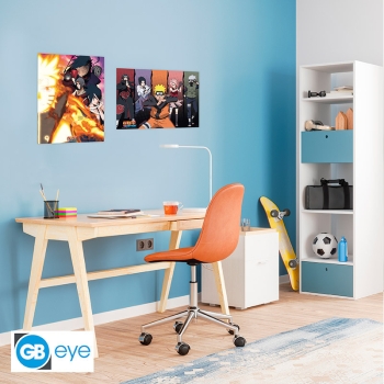 Naruto Shippuden - Konoha Ninjas & Deserters - Zestaw plakatów (52 x 38 cm)