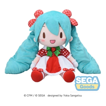 Vocaloid - Hatsune Miku (Love and Berry Dress Up and Dance! Lovely Strawberry Ver. LL) - Fuwa Petit - Pluszak