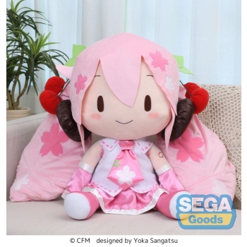 Vocaloid - Hatsune Miku (Sakura Miku Ver. Dodeka Jumbo) - Fuwa Petit - Pluszak