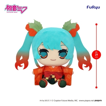 Vocaloid - Hatsune Miku (Flower Fairy Winter Cherry Ver.) - Kyurumaru Big Plush - Pluszak
