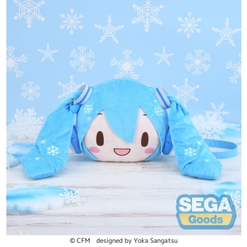 Vocaloid - Hatsune Miku (Snow Miku Ver.) - Fuwa Petit - Pluszowa torebka