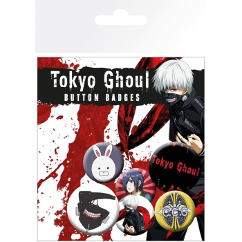 Tokyo Ghoul - Zestaw przypinek
