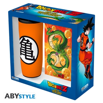 Dragon Ball - Mug Tumbler + Notebook  - Zestaw prezentowy