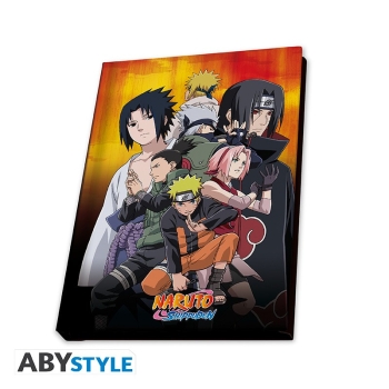 Naruto Shippuden - Mug 320ml + Keyring PVC + Notebook 