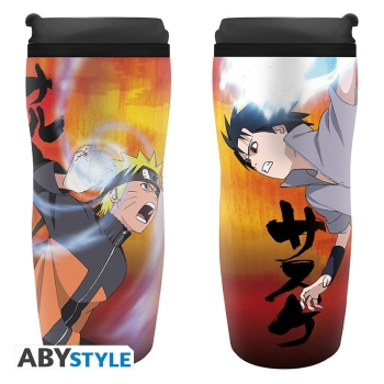 Naruto Shippuden - Mug Tumbler + Notebook - Zestaw prezentowy