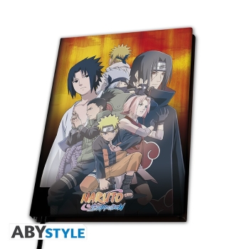 Naruto Shippuden - Mug Tumbler + Notebook - Zestaw prezentowy