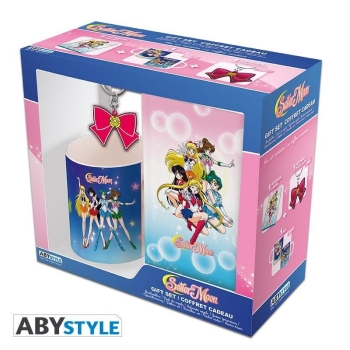 Sailor Moon - Mug + Keychain + Notebook - Zestaw prezentowy