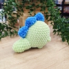 Dinozaur - Zielony - Amigurumi