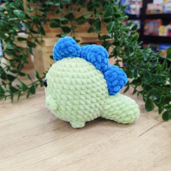 Dinozaur - Zielony - Amigurumi