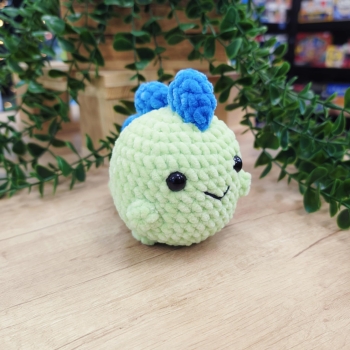 Dinozaur - Zielony - Amigurumi