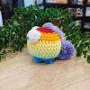 Kameleon - Tęczowy - Amigurumi