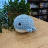 Wieloryb - Błękitny - Amigurumi