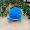 Wieloryb - Niebieski - Amigurumi