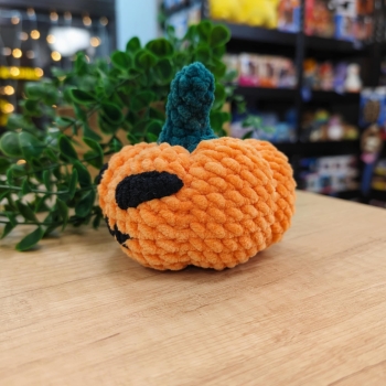 Halloween - Dynia - Zielona (Ciemna Ver.) - Amigurumi