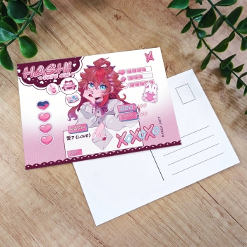 Hashi Date Sim - Pocztówka